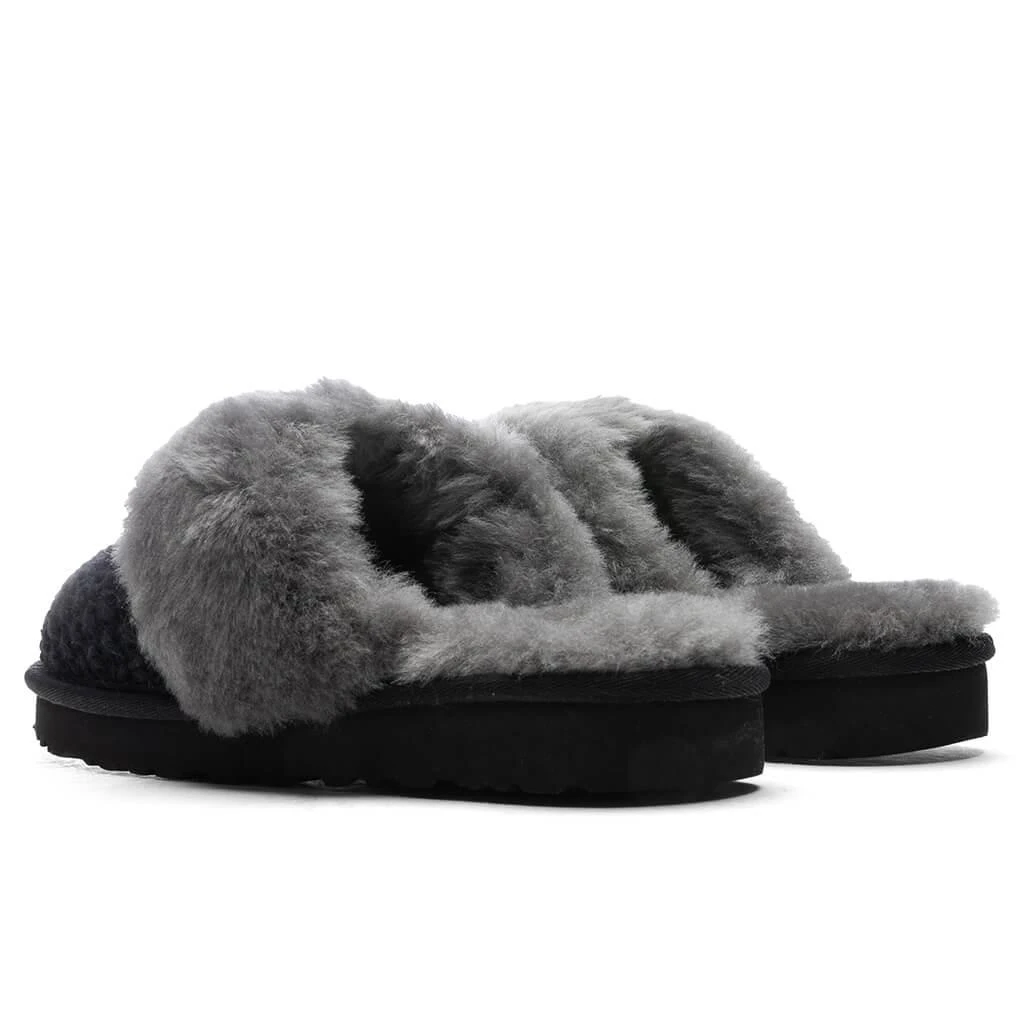 商品UGG|Women's Cozy Slipper - Black,价格¥915,第3张图片详细描述