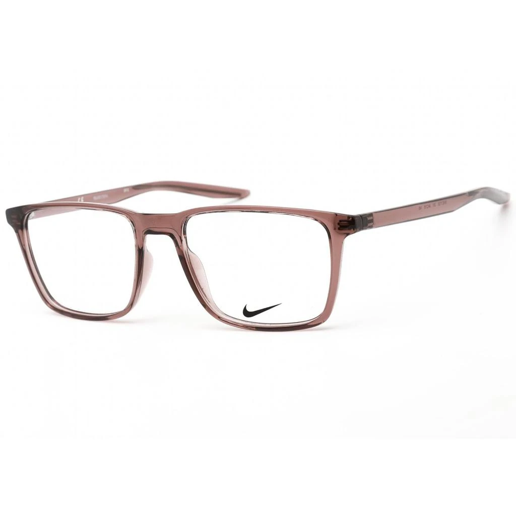 商品NIKE|Nike Unisex Eyeglasses - Clear Demo Lens Smokey Mauve Square Frame | NIKE 7130 201,价格¥326,第1张图片