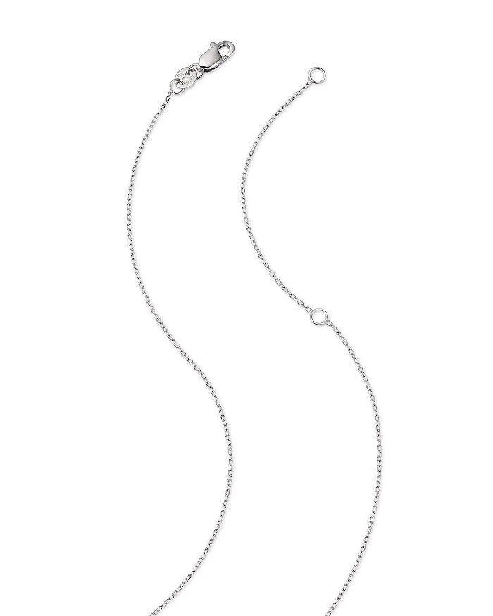 商品Bloomingdale's|Diamond Geometric Pendant Necklace in 14K White Gold, 0.50 tcw,价格¥11781,第4张图片详细描述
