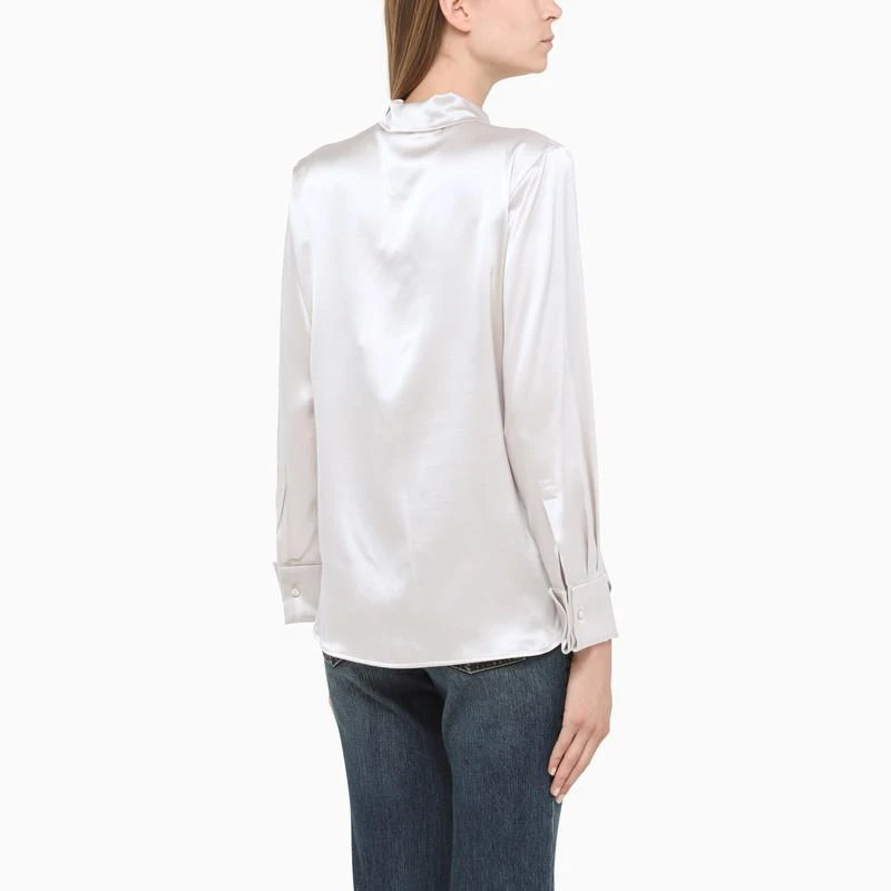 商品Max Mara|White silk satin shirt,价格¥833,第3张图片详细描述