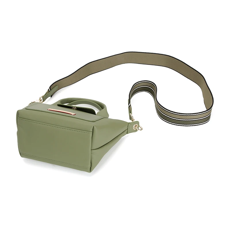 LONGCHAMP 珑骧 Le Pliage Xtra 品牌Logo标志 牛皮 饺子包单肩手提包 迷你 女款 月桂绿 商品