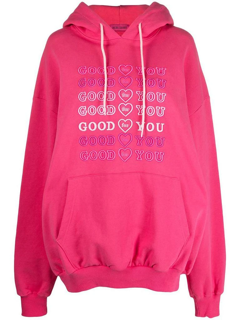 商品IRENEISGOOD|IRENEISGOOD GOOD FOR YOU PRINT HOODIE,价格¥1387,第1张图片