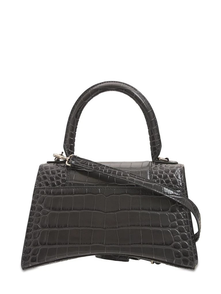 商品Balenciaga|Small Hourglass Embossed Leather Bag,价格¥22765,第5张图片详细描述