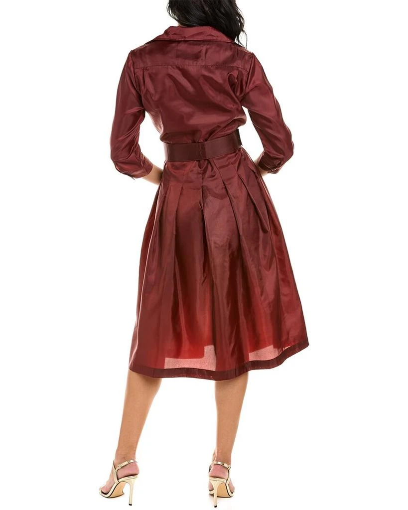 商品SAMANTHA SUNG|Samantha Sung Audrey 3 Silk Shirtdress,价格¥3155,第2张图片详细描述