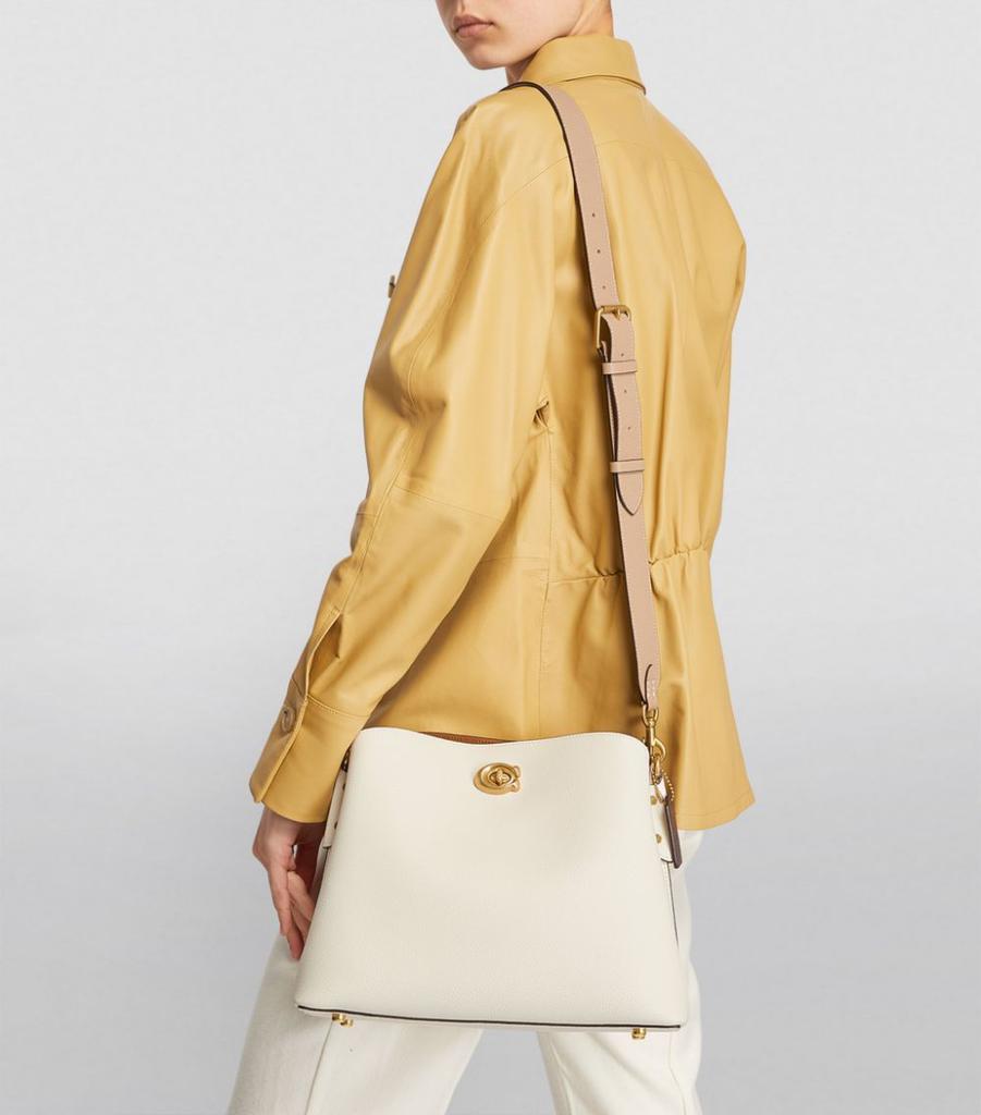 商品Coach|Leather Willow Bucket Bag,价格¥3198,第4张图片详细描述