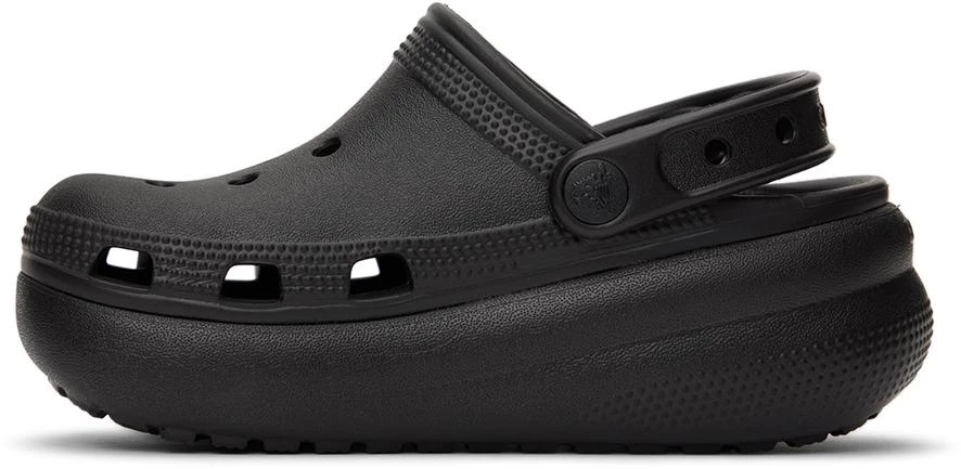 商品Crocs|Kids Black Cutie Crush Clogs,价格¥471,第3张图片详细描述