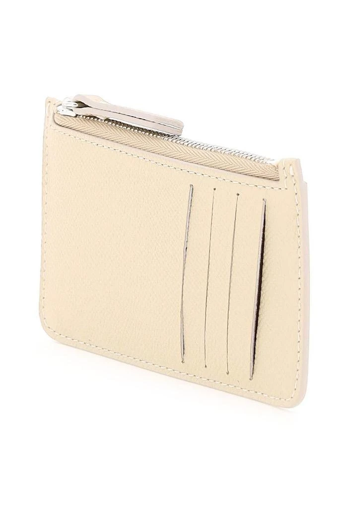 商品MAISON MARGIELA|LEATHER ZIPPED CARDHOLDER,价格¥794,第4张图片详细描述