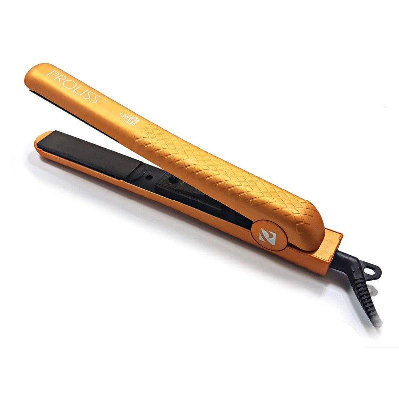 商品Proliss|Infusion 1" Single Pass 100% Solid Ceramic Flat Iron Diamond Collection Metallic Copper,价格¥355,第1张图片