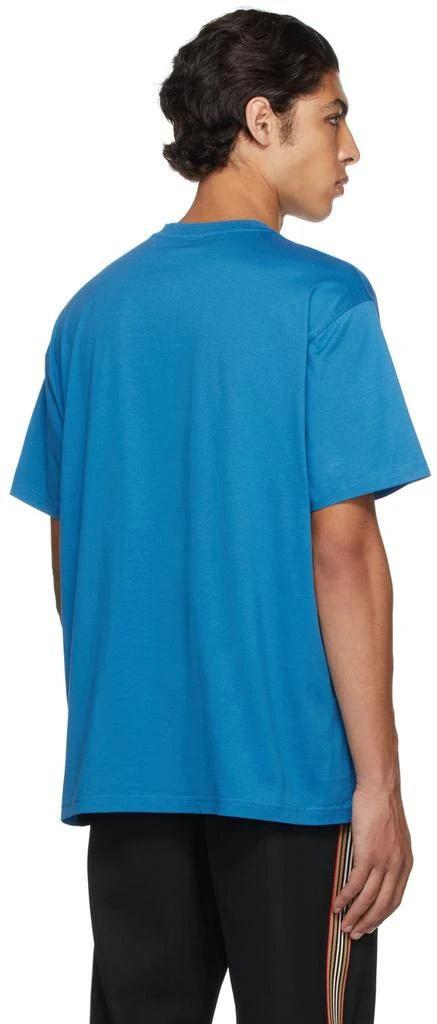 商品Burberry|蓝色 Location Print Oversized T 恤,价格¥4063,第3张图片详细描述