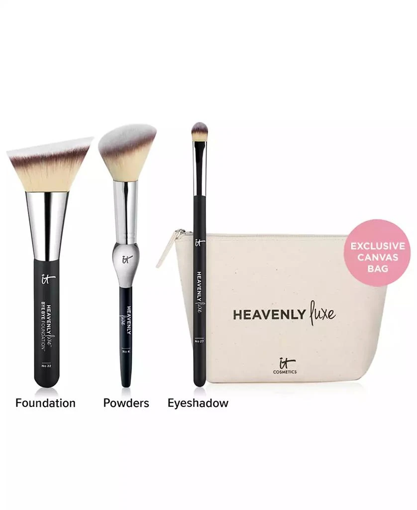 商品IT Cosmetics|4-Pc. Heavenly Luxe Makeup Brush Set,价格¥448,第3张图片详细描述