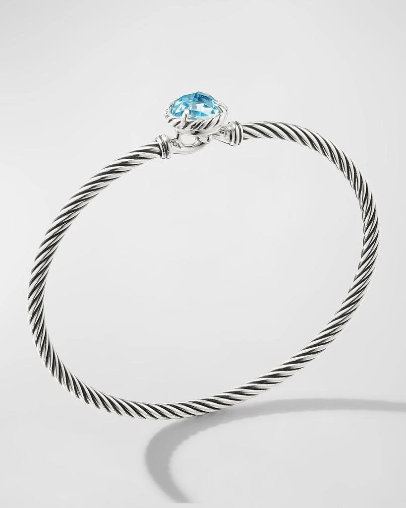 商品David Yurman|8mm Chatelaine Bracelet with Gemstone in Silver,价格¥3050,第3张图片详细描述