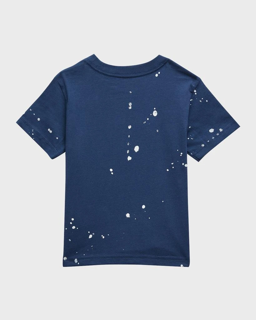 商品Ralph Lauren|Boy's Logo Paint Splatter-Print Graphic T-Shirt, Size 2-4,价格¥124,第2张图片详细描述