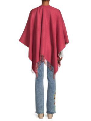 商品Saks Fifth Avenue|Cashmere Cape,价格¥787-¥840,第2张图片详细描述
