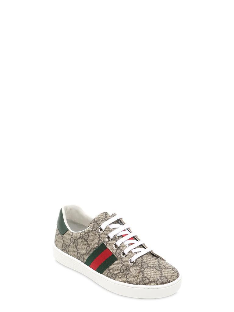 商品Gucci|Gg Supreme Canvas Sneakers,价格¥2495,第4张图片详细描述