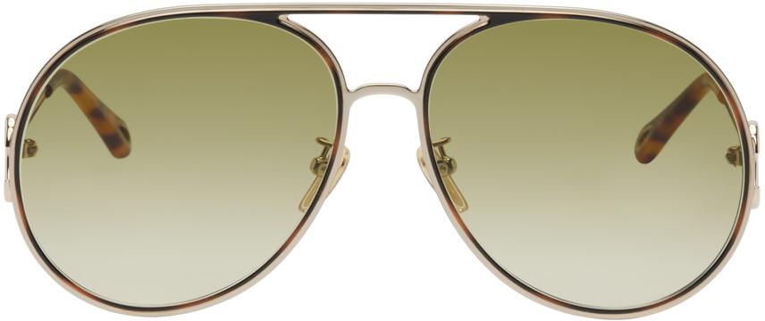 Gold Austine Sunglasses商品第1张图片规格展示