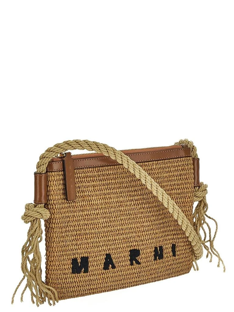 商品Marni|Raffia Effect Crossbody Bag,价格¥3256,第2张图片详细描述