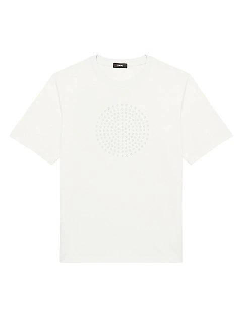 商品Theory|Ryder Graphic-Print T-Shirt,价格¥211,第1张图片