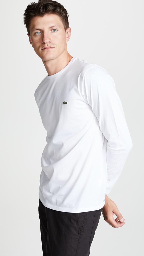 Lacoste Long Sleeve Crew Tee商品第4张图片规格展示