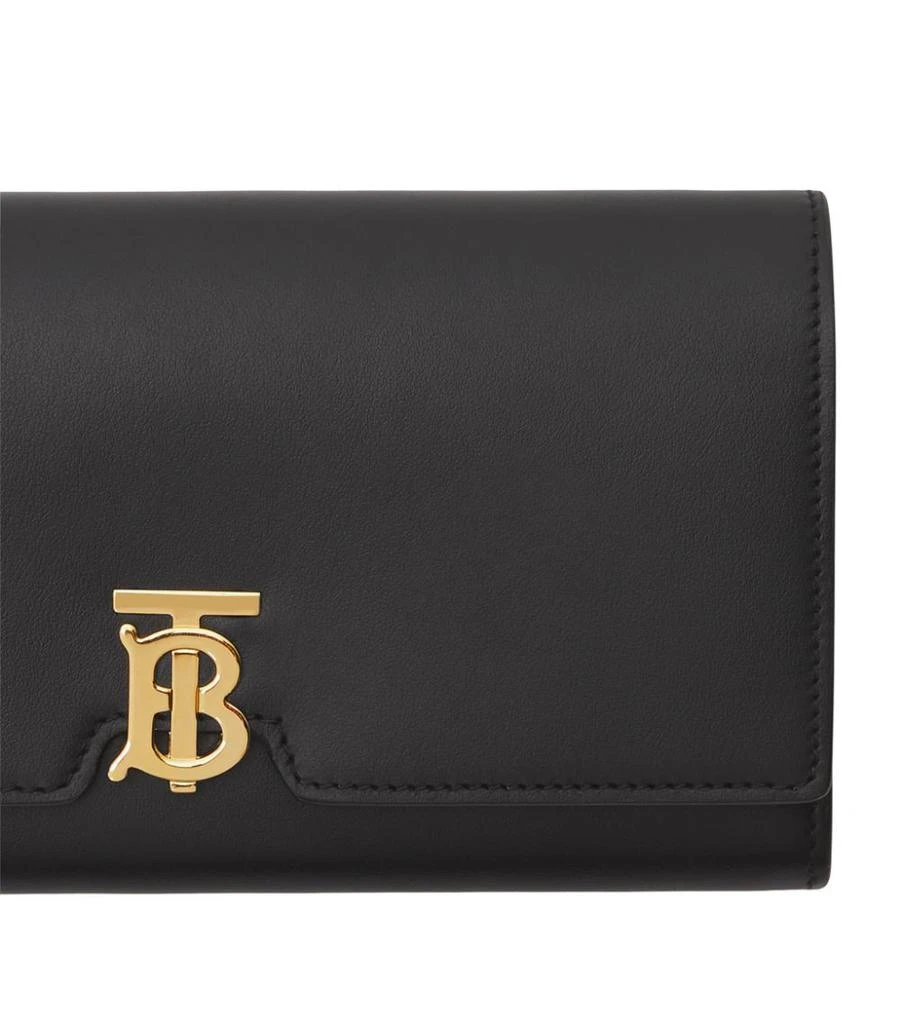 Leather TB Monogram Continental Wallet 商品