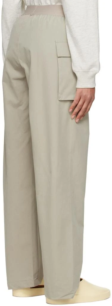 商品Essentials|Green Cotton Trousers,价格¥680,第3张图片详细描述