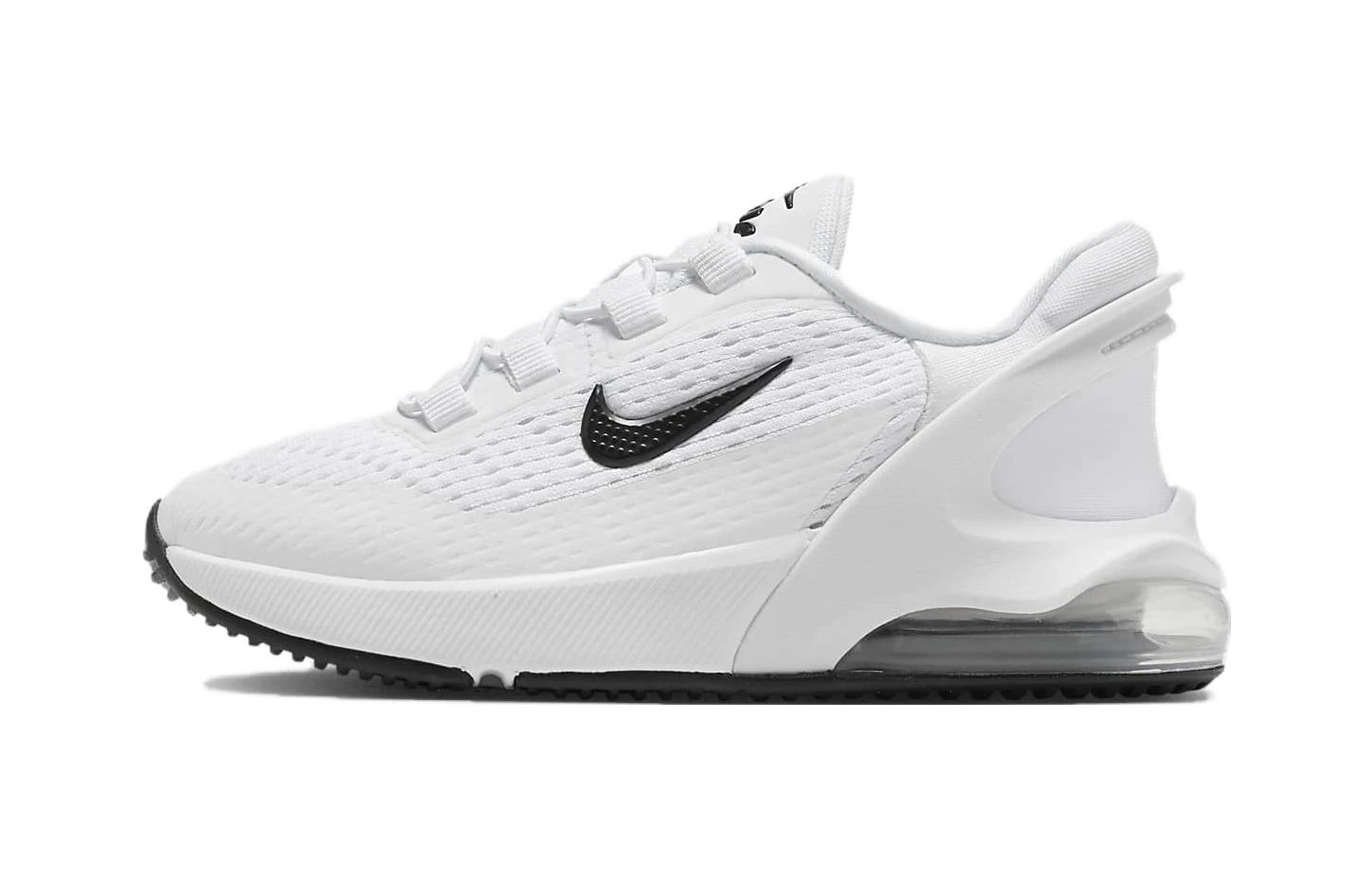 商品[国内直发] NIKE|[预售3天]Air Max 270 Go BP 防滑 低帮 儿童休闲鞋 白 中小童,价格¥675,第1张图片