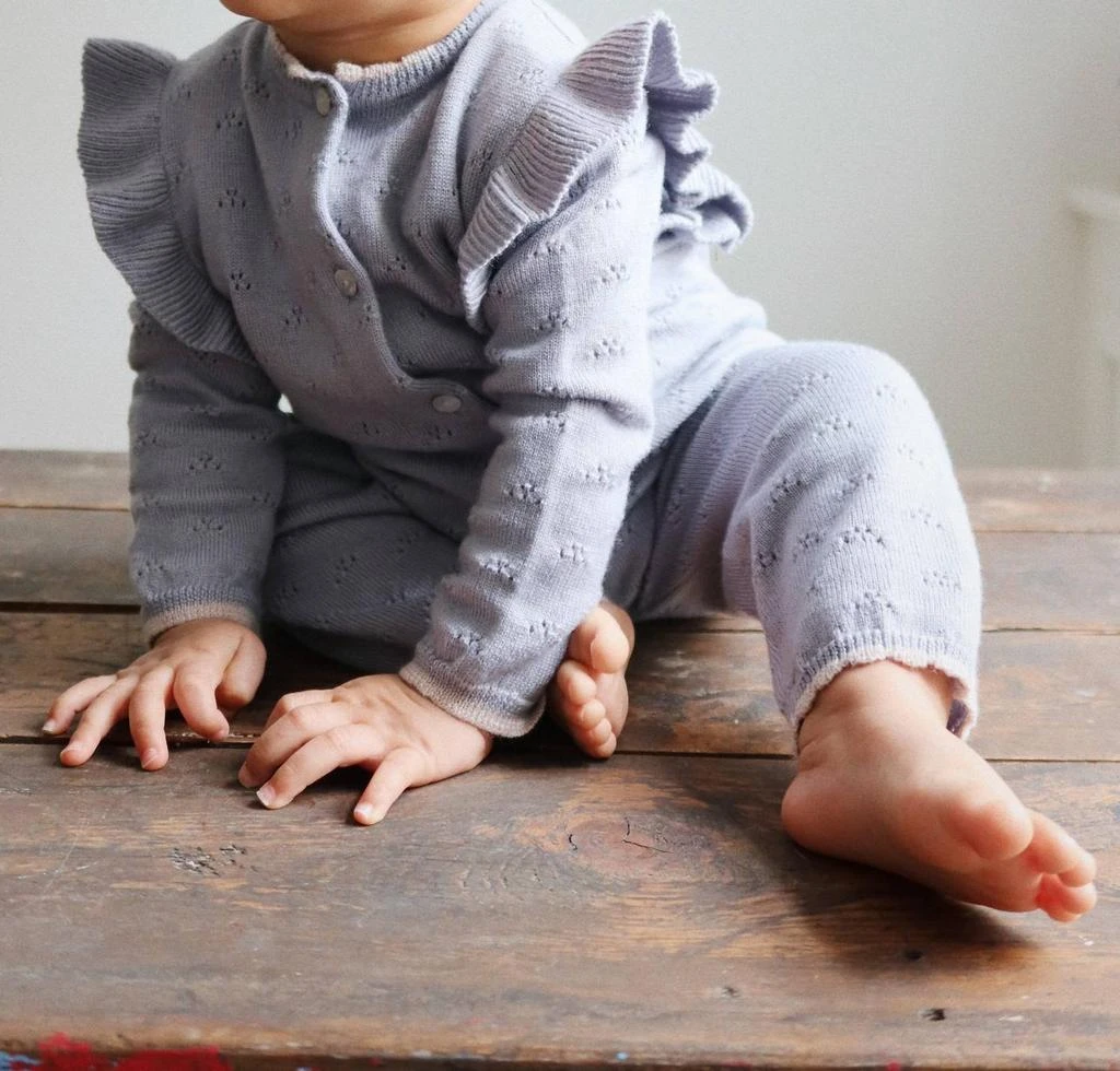 商品Konges Sløjd|Konges Sløjd - Girls' Valkan Pointelle Knit Sweater,价格¥515,第2张图片详细描述