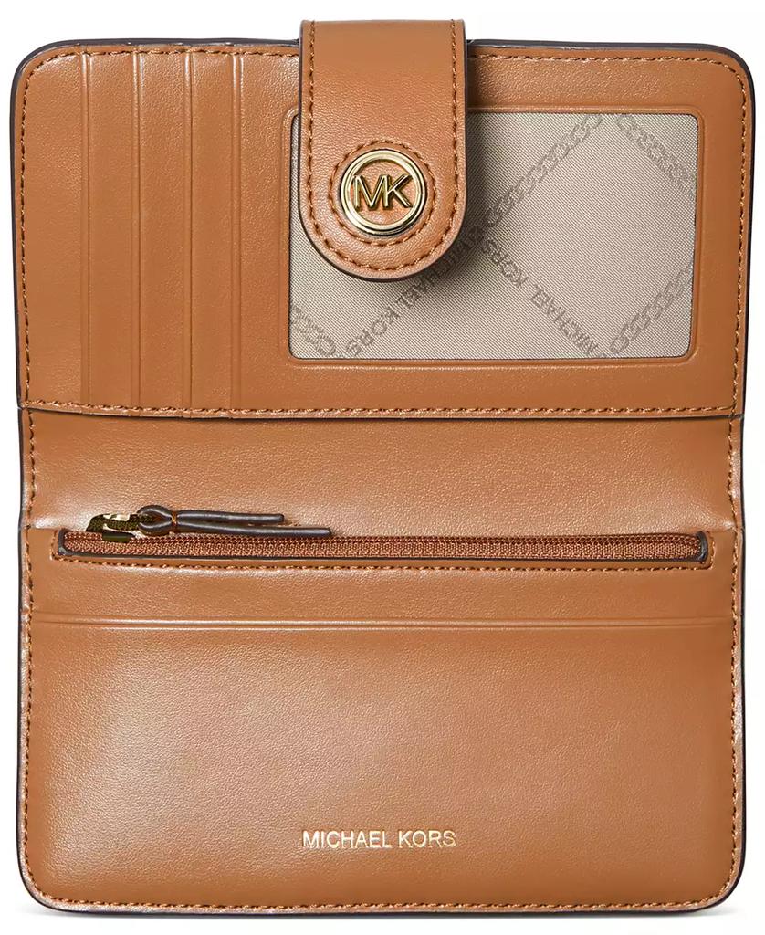 ★関税込★Michael Kors MK CHARM Compact Pocket Wallet SMALL MICHAEL Michael Kors Charm Small Pocket Compact Wallet