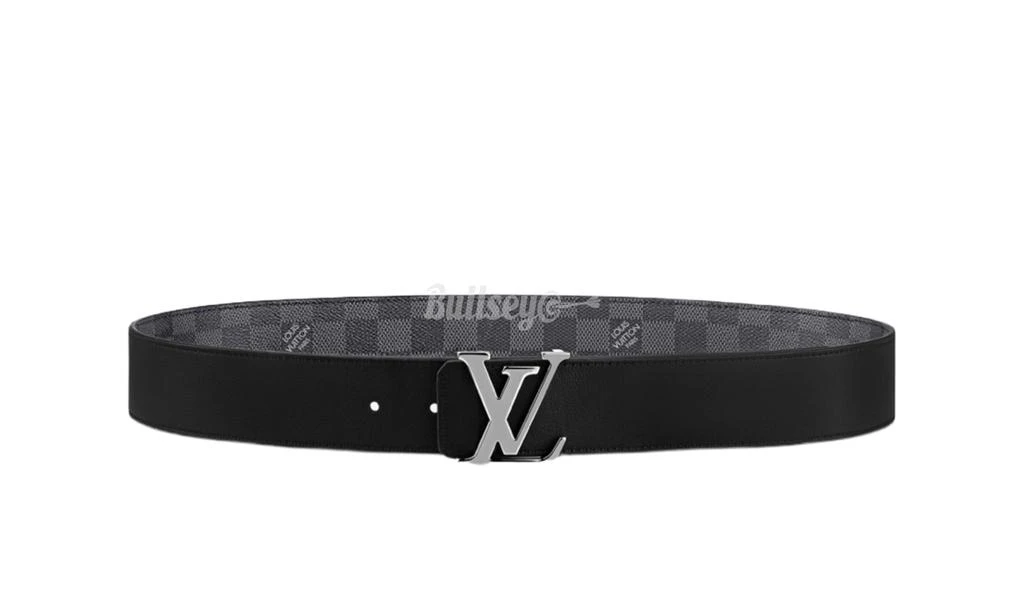 商品Louis Vuitton|Louis Vuitton 40MM Reversible Grey/Black Damier Mens Belt M0213T,价格¥4554,第2张图片详细描述