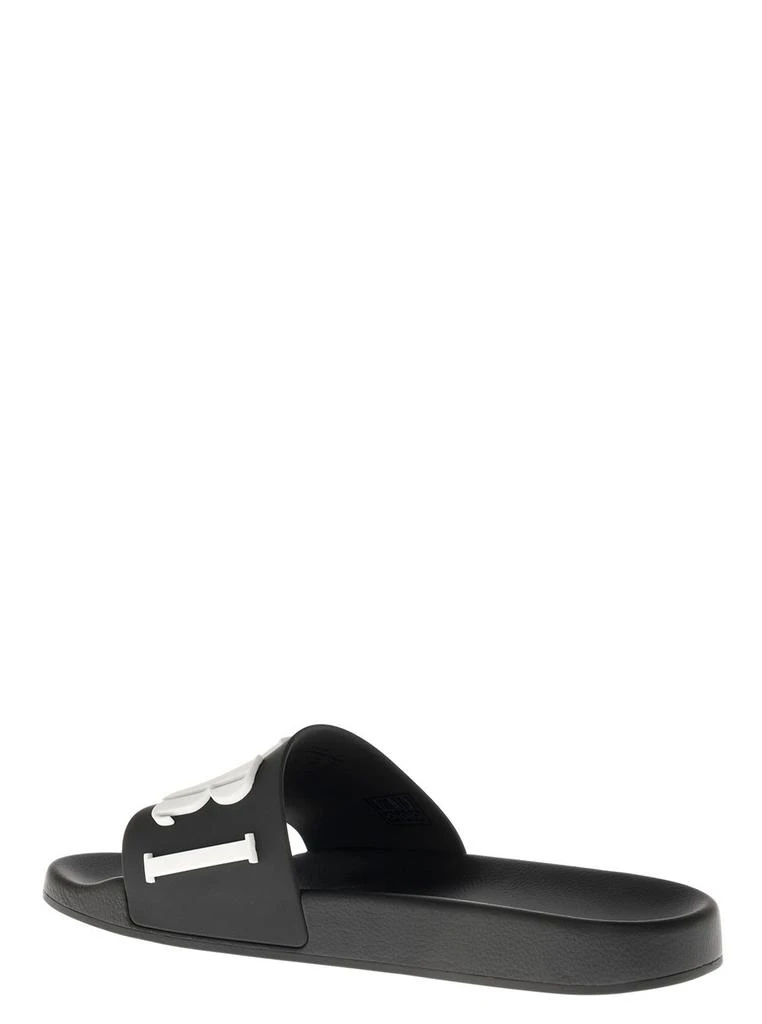 商品AMIRI|AMIRI Rubber Slide Sandals With Logo,价格¥1895,第3张图片详细描述