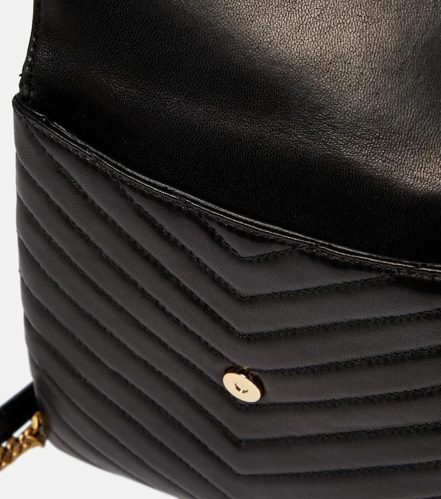 商品Yves Saint Laurent|Double Flap leather crossbody bag,价格¥13121,第3张图片详细描述