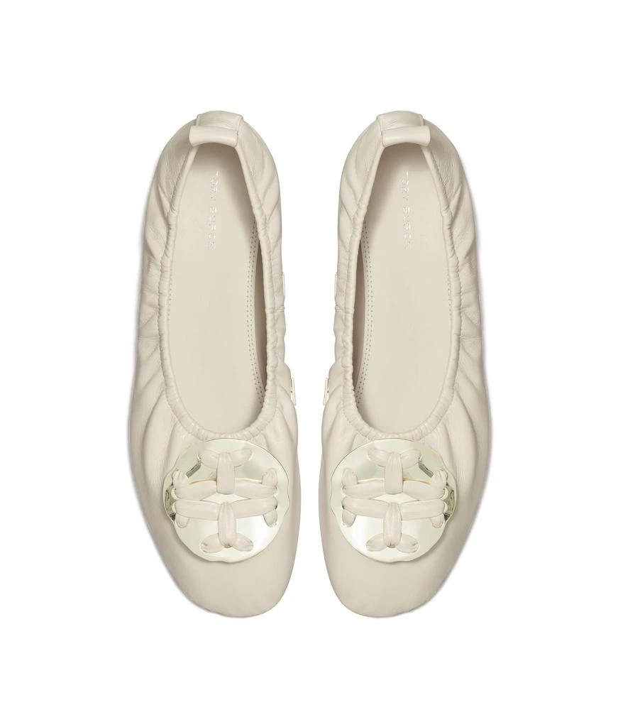 商品Tory Burch|Woven Double T Ballet,价格¥1229,第2张图片详细描述