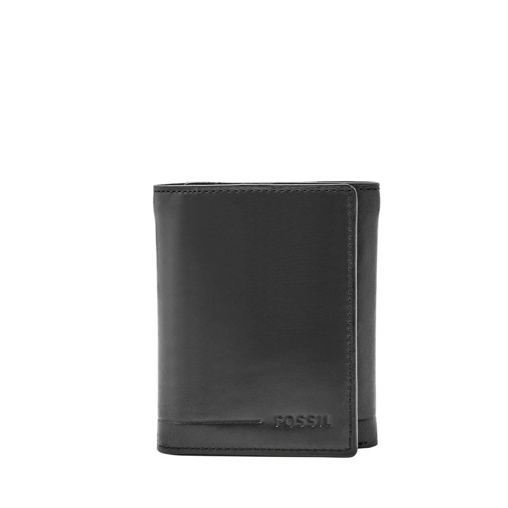商品Fossil|Fossil Men's Allen RFID Leather Trifold,价格¥155,第1张图片