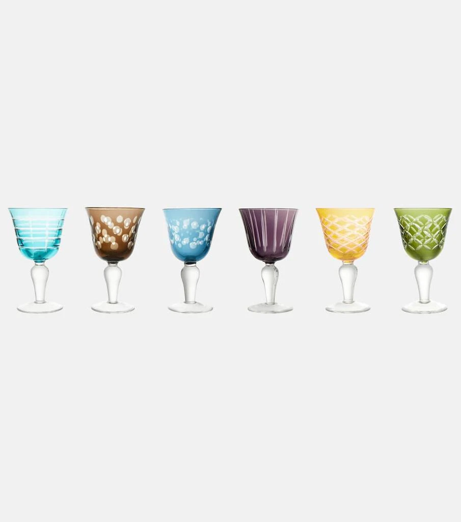 商品Polspotten|Cuttings set of 6 wine glasses,价格¥1541,第1张图片