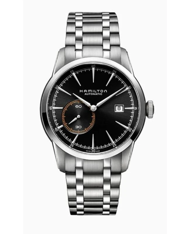 商品Hamilton|Hamilton American Classic Railroad Small Seconds Men's Watch H40515131,价格¥8982,第1张图片