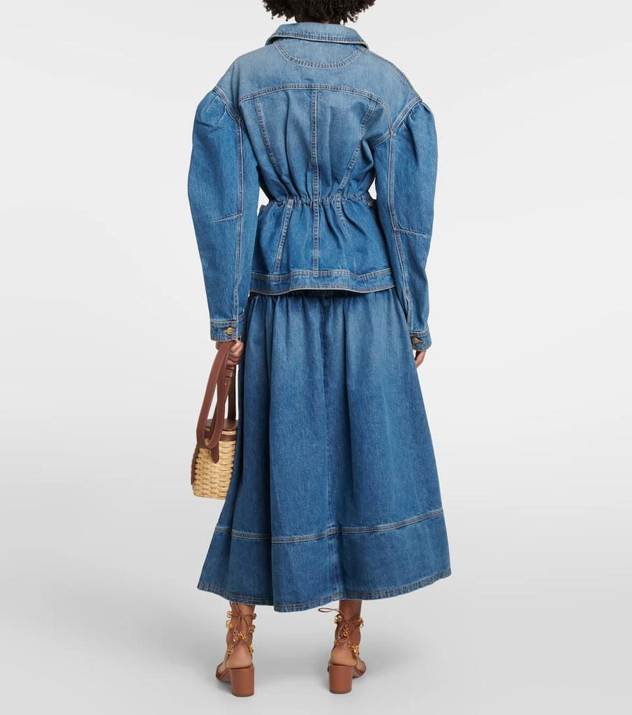 商品Ulla Johnson|Odette牛仔夹克,价格¥5979,第3张图片详细描述