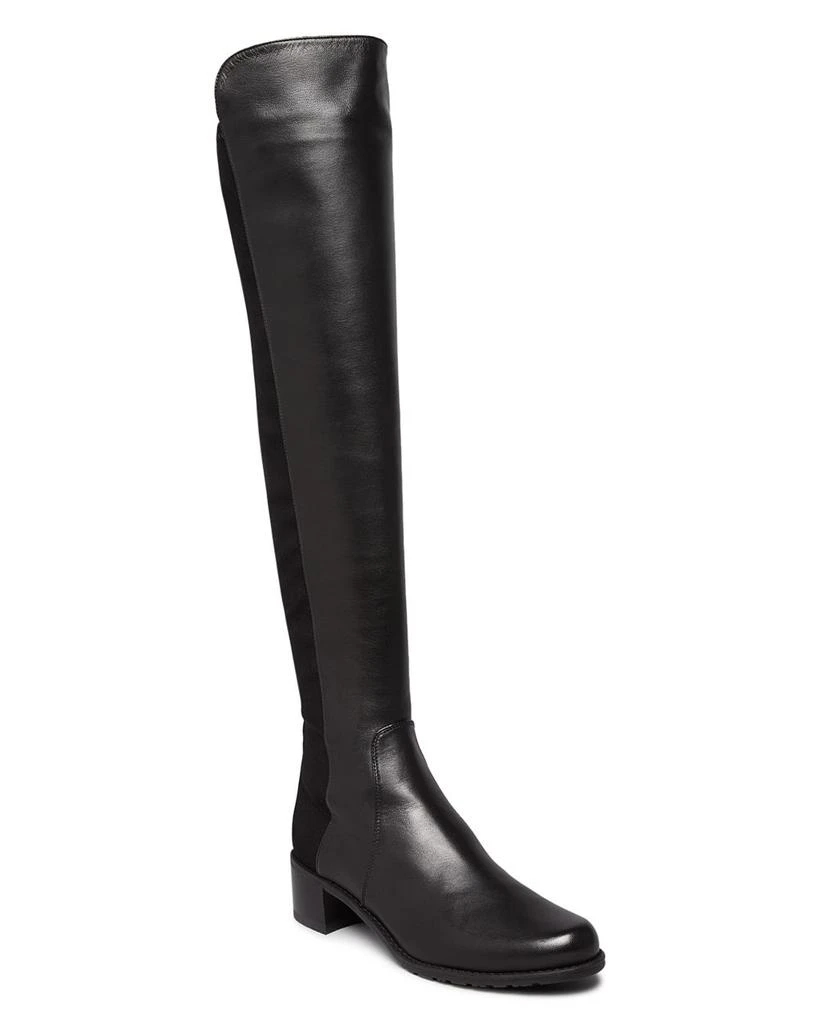 商品Stuart Weitzman|Reserve 中跟过膝靴,价格¥3538,第1张图片
