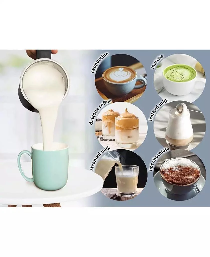 Milk Frother Electric Heater - Automatic 4-in-1 Function Milk Steamer For Hot & Cold 商品