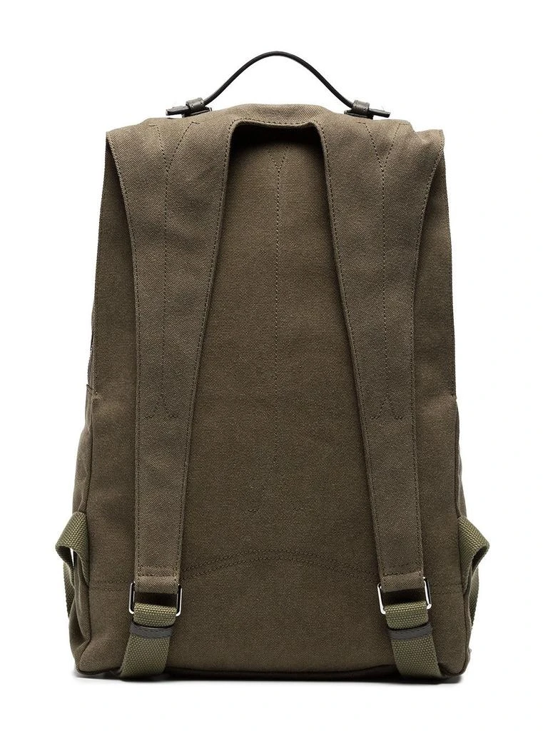 商品Valentino|Valentino Men&#39;s  Green Canvas Backpack,价格¥6373,第3张图片详细描述