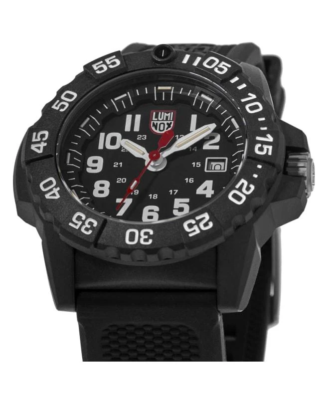 商品Luminox|Luminox Navy Seal Black Dial Rubber Strap Men's Watch XS.3501.F,价格¥2322,第2张图片详细描述