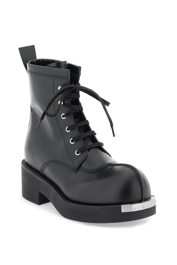 商品MM6|Leather Lace Up Ankle Boots,价格¥4549,第4张图片详细描述