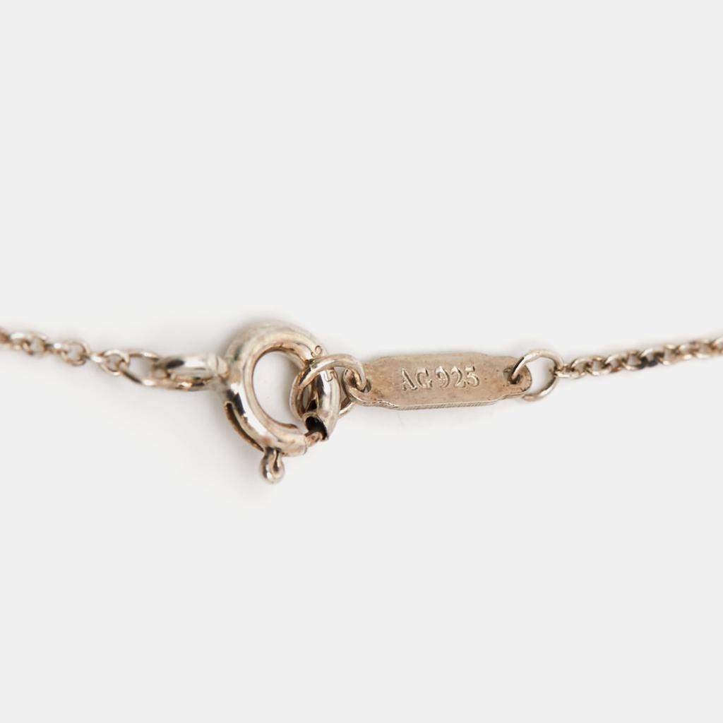 Tiffany & Co. 1837 Interlocking Circles Rubedo  Sterling Silver Pendant Necklace商品第4张图片规格展示