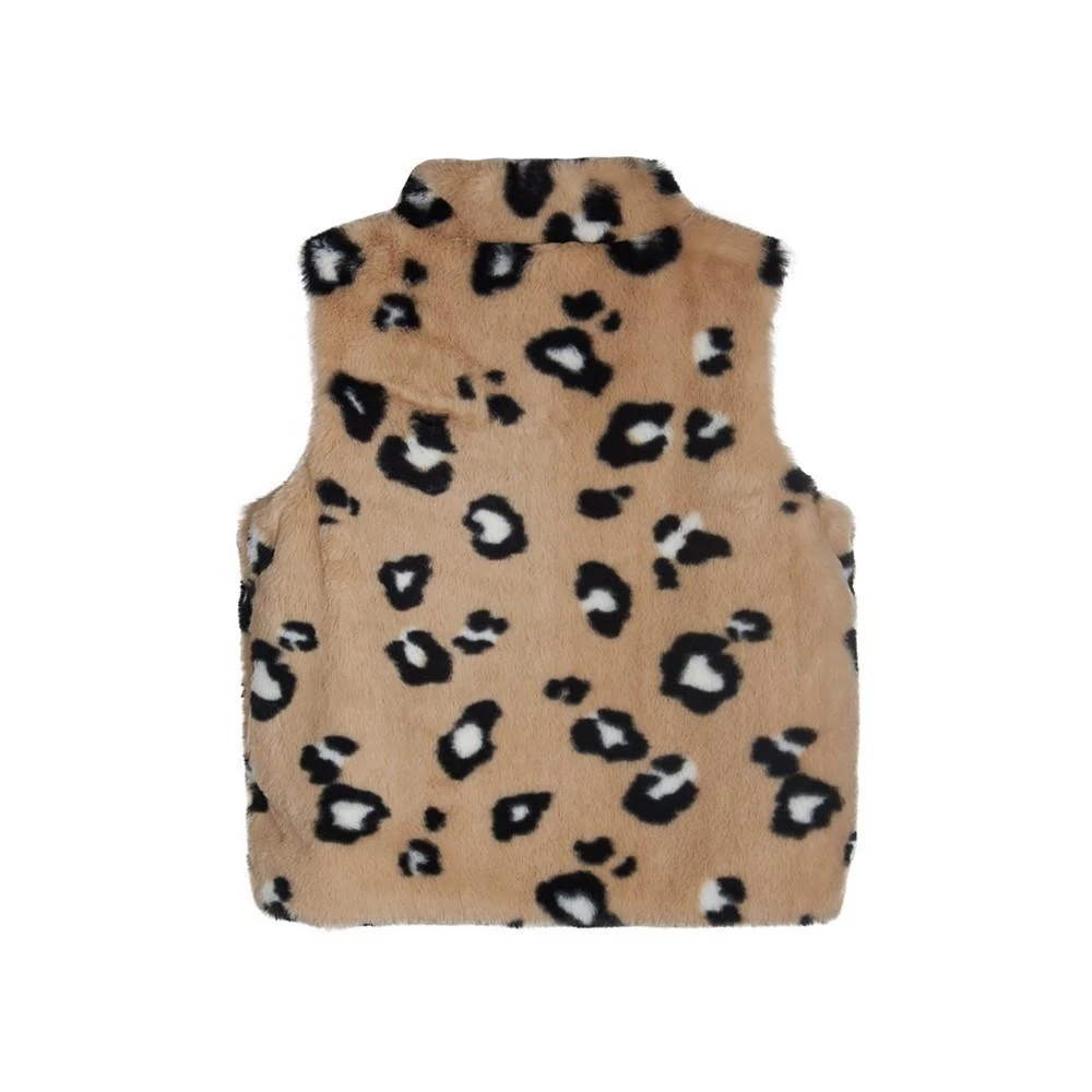 商品Epic Threads|Little Girls Leopard Faux Fur Vest, Created For Macy's,价格¥173,第2张图片详细描述