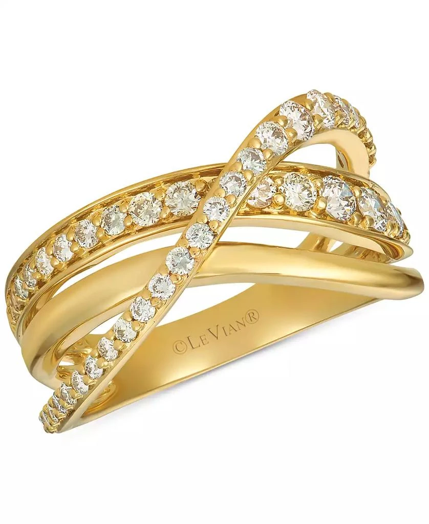 商品Le Vian|Nude Diamond Ring (3/4 ct. t.w.) in 14k Honey Gold,价格¥7519,第1张图片