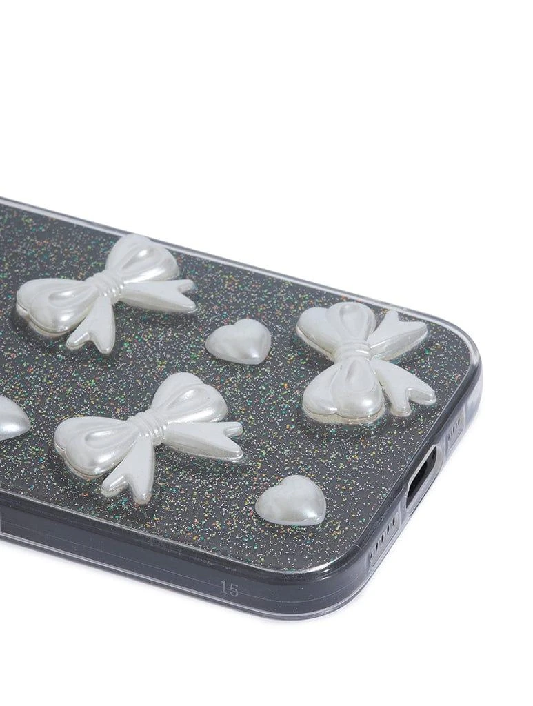 商品Custard London|3D Bow and Hearts iPhone Case,价格¥156,第4张图片详细描述