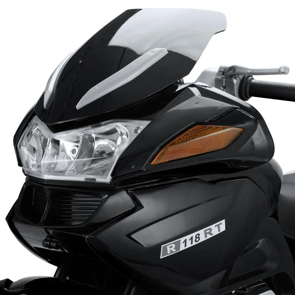 12V Electric Battery Powered Kids Ride On Motorcycle - black 商品