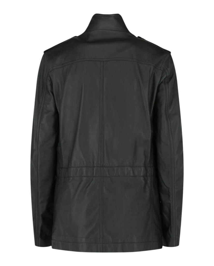 商品Bottega Veneta|High Collar Leather Jacket,价格¥8682,第2张图片详细描述