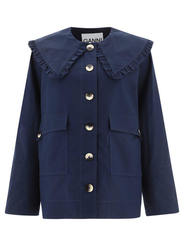 Ganni Buttoned Jacket商品第1张图片规格展示