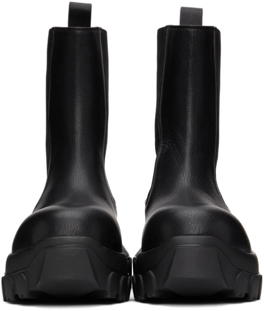 商品Rick Owens|Black Beatle Bozo Tractor Boots,价格¥6959,第2张图片详细描述