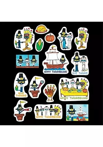 商品Teacher Created Resources|Created Resources Teacher Created Resources Tcr62024 Pete The Cat Thanksgiving Stickers,价格¥110,第1张图片