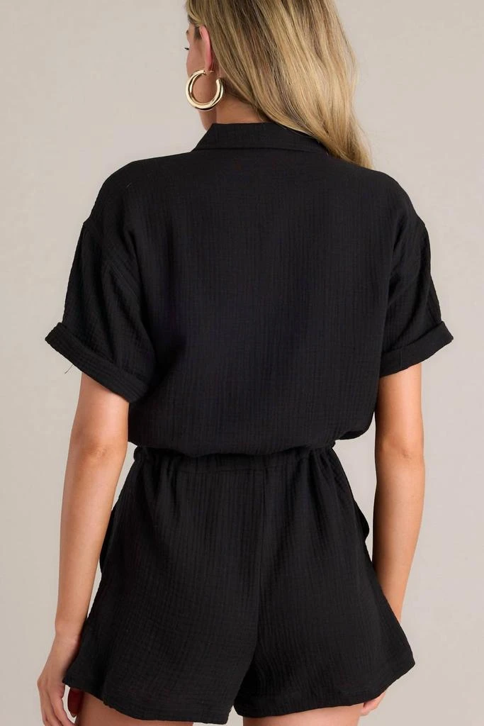 商品Z Supply|Z Supply - Lookout Short Sleeve Gauze Romper,价格¥480,第2张图片详细描述